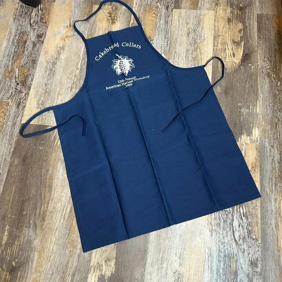 Cakebread Cellars Vineyard Vintage 90s Napa Valley Wine Harvest Apron - Picture 4 of 4